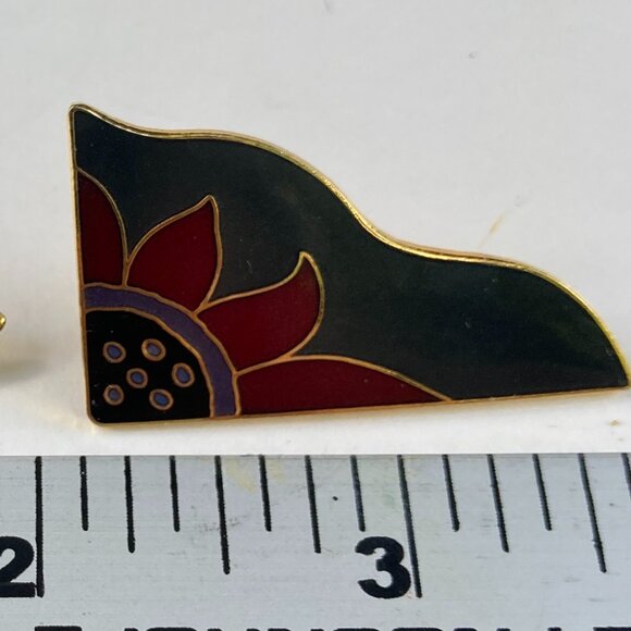 Samuel Huang colorful sun and sky post earrings - Picture 3 of 8